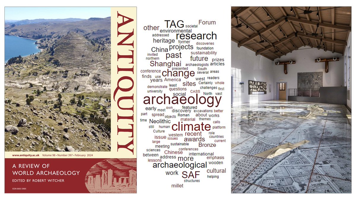 The latest @AntiquityJ editorial features #archaeology & #climatechange through the lens two recent conferences: the Shanghai Archaeology Forum and UEA TAG44 @AntiquityTAG doi.org/10.15184/aqy.2…