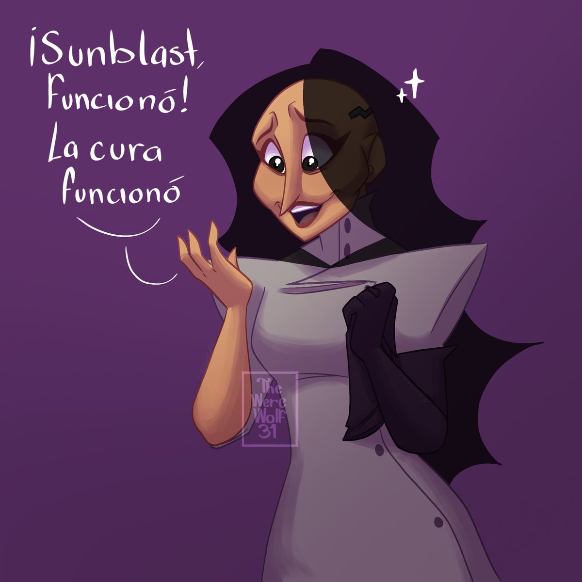 TheWerewolf31MX's tweet photo. Conseguir la cura no podía ser tan sencillo ¿verdad? 🤔
#villanos #villainous #cartoonnetwork #fanart #penumbra #sunblast https://t.co/T4xnShf35s