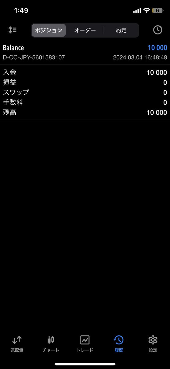 Zaitec2's tweet photo. 1万チャレンジやってみるか
何トレード持つかな https://t.co/uHstqxBjzO