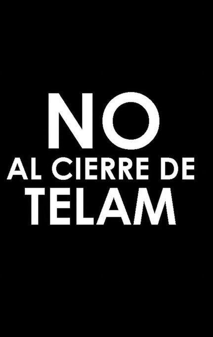 Con Télam amaneció vallada la libertad de expresión. Su página web deshabilitada en un verdadero ataque a la prensa libre y el derecho a la información. Abrazamos a los trabajadores. La censura está muy lejos de la libertad. #NoAlCierreDeTelam