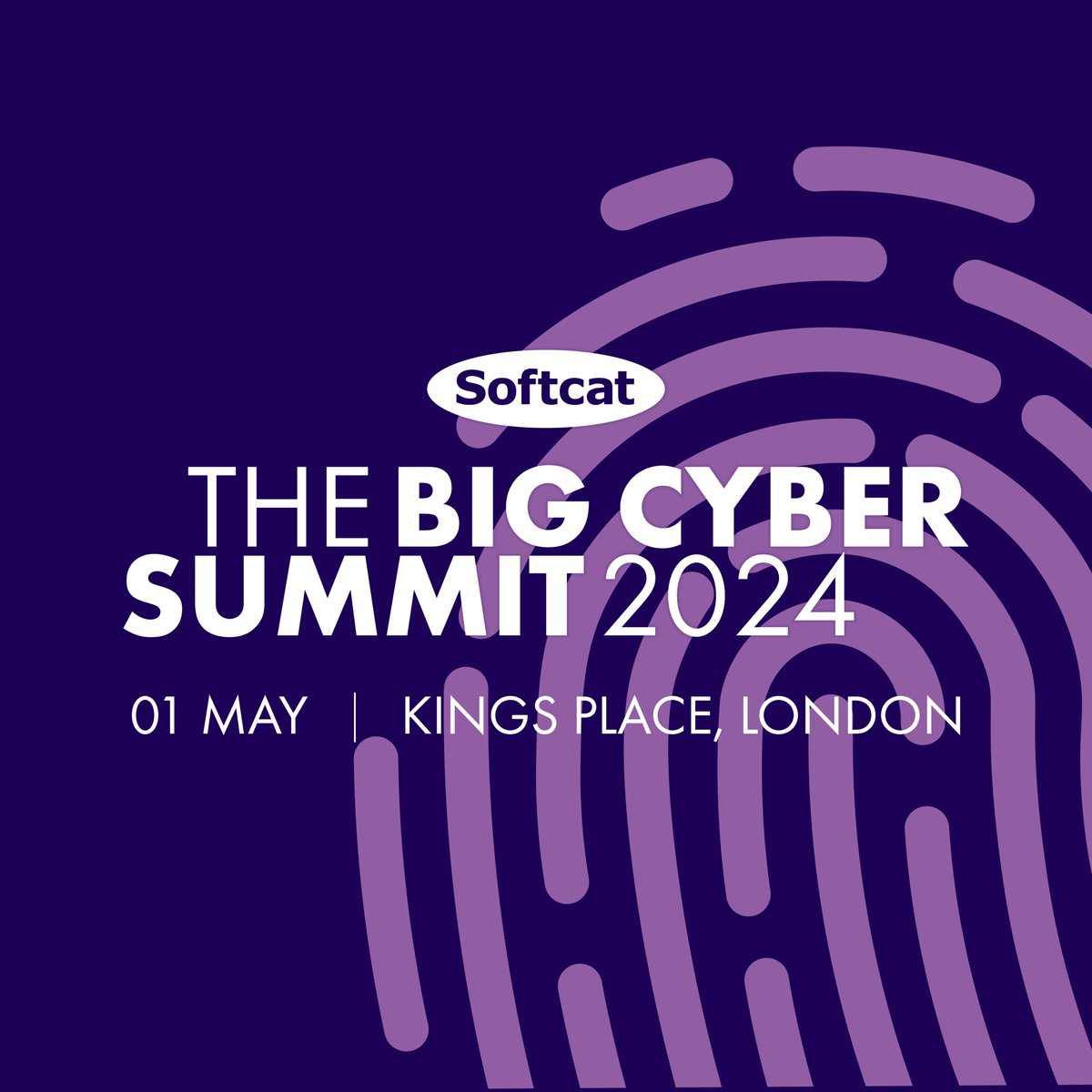 We’re so excited to announce that our event, The Big Cyber Summit, is taking place on Wednesday 1st May, in London!🎉 Register to secure your spot here: lnkd.in/etM3d67M #CyberEvent #Softcat #CyberSecurity #TheBigCyberSummit