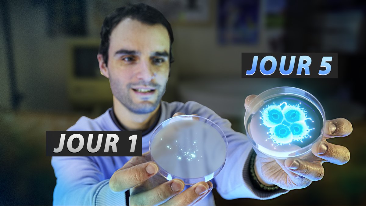 Nouvelle vidéo ! J'élève des bactéries lumineuses ! Ce projet était plutôt difficile, mais vraiment intéressant, j'espère que la vidéo vous plaira ! youtu.be/jz8JL20IgpA