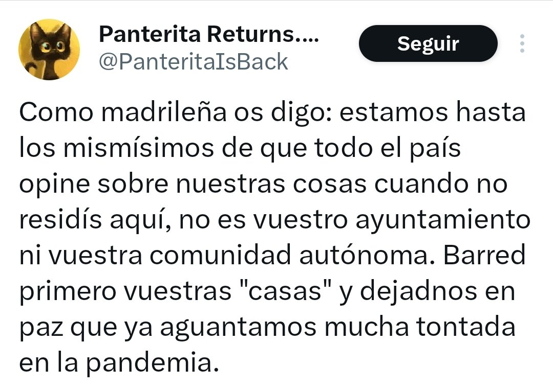 Te tienes que aguantar la risa.