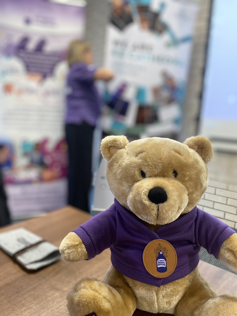 Privileged to meet @excathedrachoir Singing Medicine team today. Noah bear is one of their tools to bring joy to children in hospital every week for last 20 years. They are one of 11 charities being supported by @WestMids_CA in @BigGive inaugural #ArtsForImpact campaign.