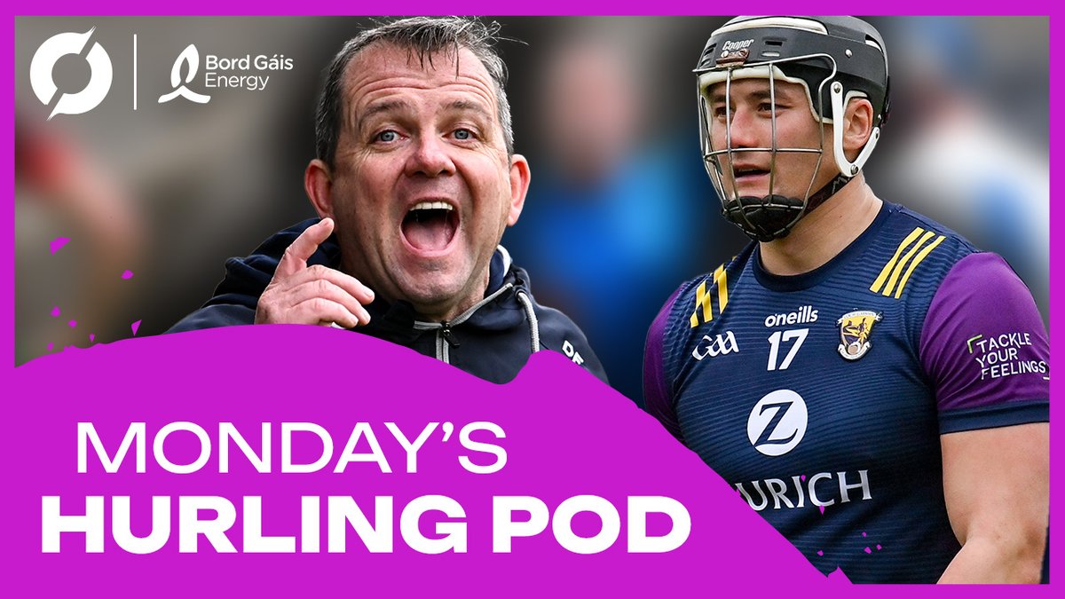 🚨 𝐌𝐎𝐍𝐃𝐀𝐘'𝐒 𝐇𝐔𝐑𝐋𝐈𝐍𝐆 𝐏𝐎𝐃 Skehill and Murphy discuss injury blows for Wexford and Cork, criticism of the Rebels, the toughest grounds to play in, and James' time on Gogglebox... With @BGEGAA 🎧 : open.spotify.com/episode/2Iydtf… 📺 : youtu.be/gb509B0Z2Lk