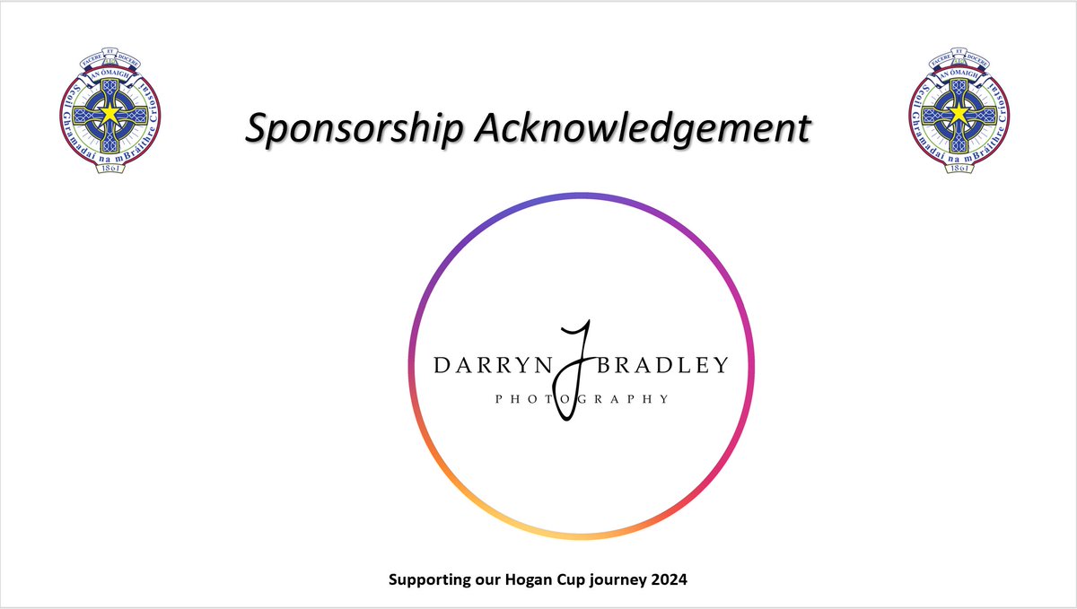 cbsomagh's tweet image. We wish to thank Darryn J Bradley Photography for their generous sponsorship of our MacRory Cup winners, who embark on becoming the first team from Tyrone to win back to back Hogan Cups. #cbscommunity #chasingglory #hogancup