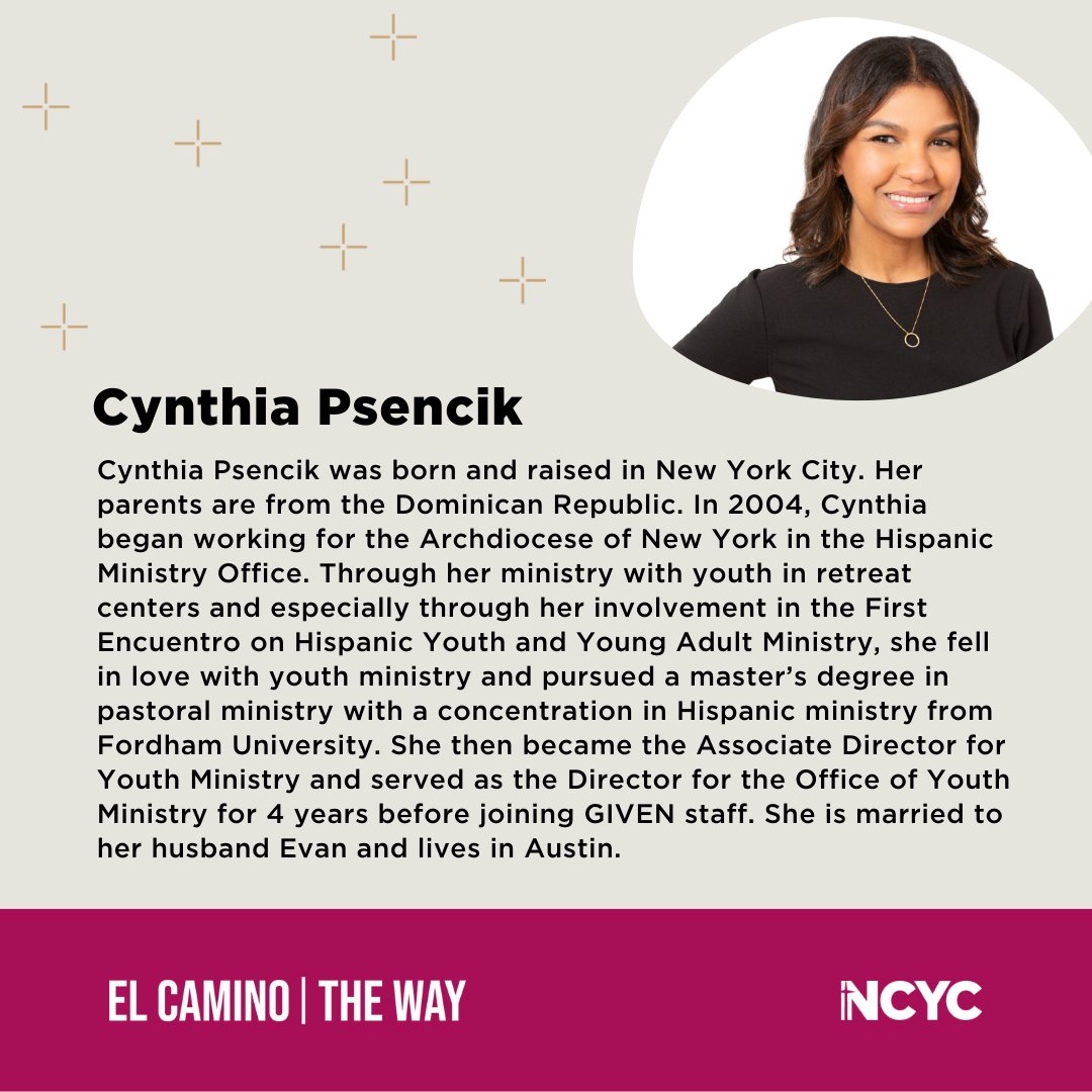 We are thrilled to announce Cynthia Psencik as one of the general session speakers for 2024 NCYC in Long Beach. Tap the below to secure your spot now for NCYC El Camino | The Way. ncyc.us/buy-passes #ncyc