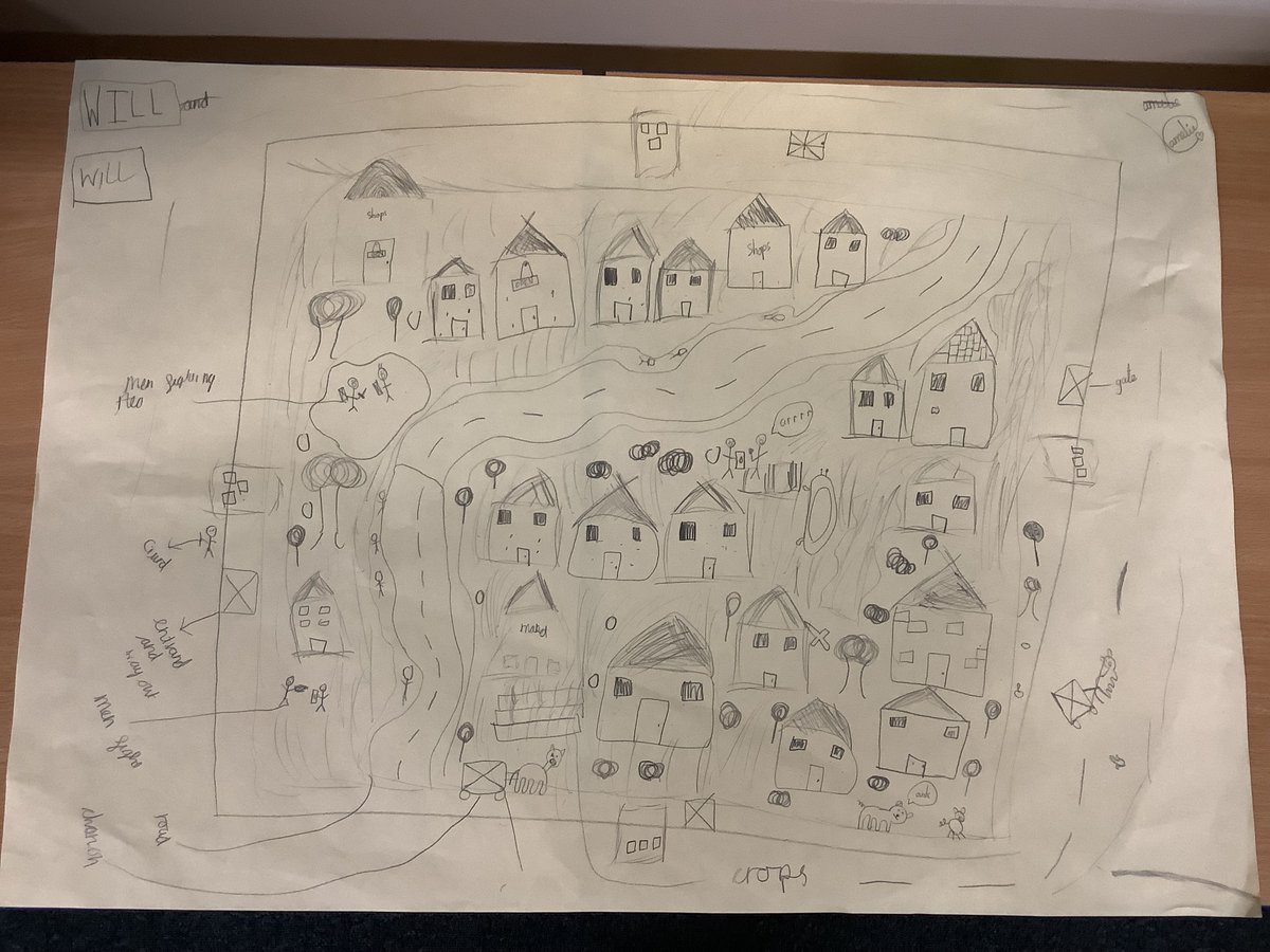In History, Year 4 have been learning all about Roman settlements! We worked in pairs to create large-scale maps of what the settlements would have looked like, using clues scattered around the classroom.