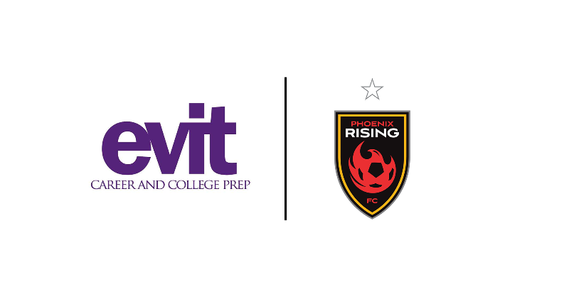 PHXRisingFC's tweet photo. NEWS: Phoenix Rising FC Partners with East Valley Institute of Technology. 

The Pulse 88.7 FM, will broadcast the club’s eight theme night matches throughout the Valley this season. 

#TodosRojos