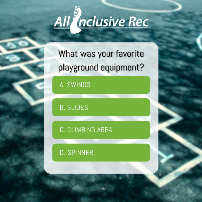 allinclusiverec's tweet photo. Remember the fun of school recess and playground days? What piece of equipment did you always go straight for when you heard the bell? Share your favorites with us! 

#PlaygroundMemories #SchoolDays #Playground https://t.co/uXg2G77CNz