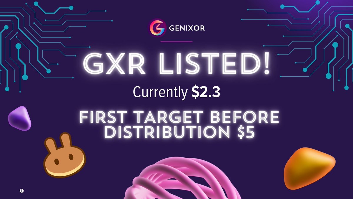 Genixor tweet media