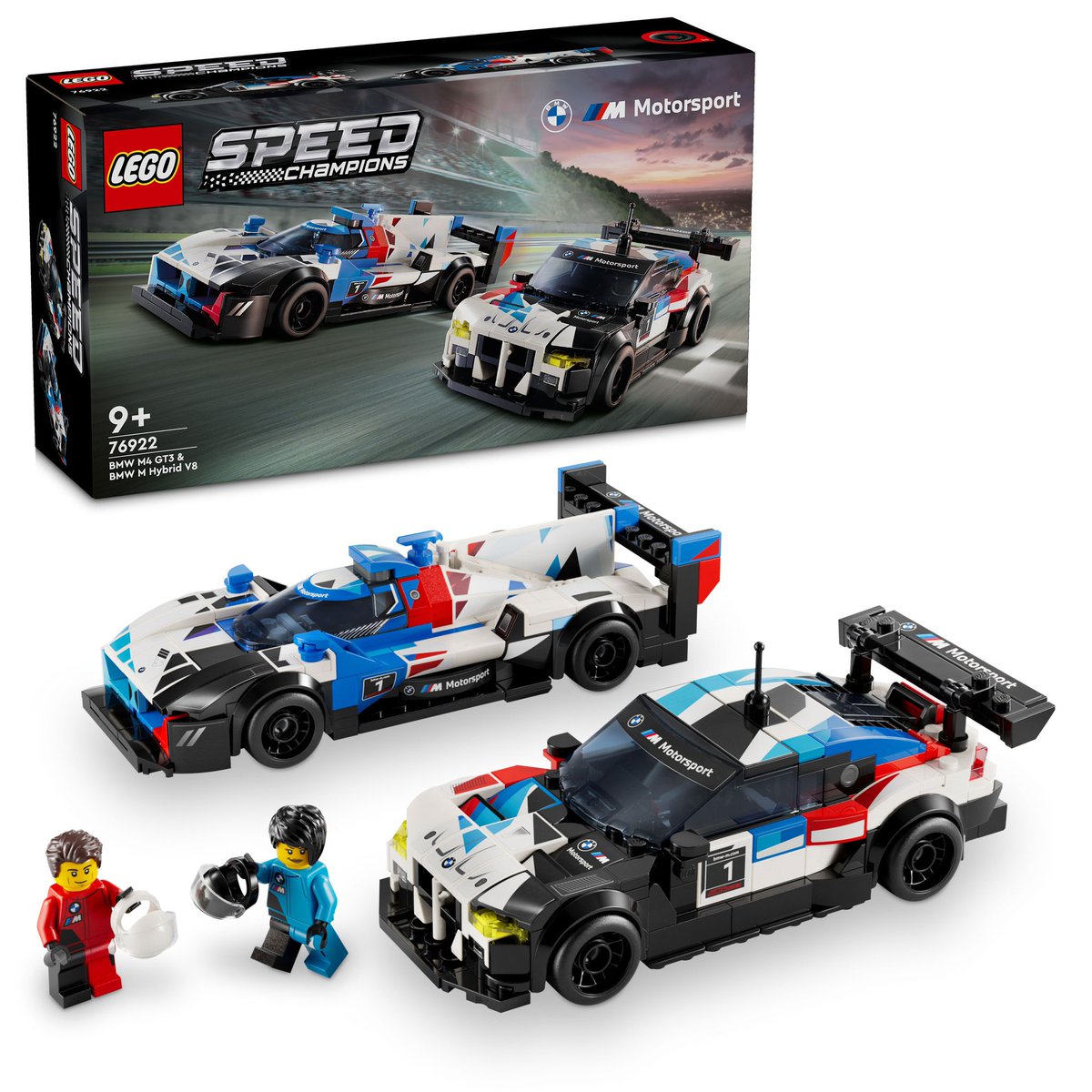 🏁 La BMW M Hybrid V8 et la M4 GT3 sont désormais disponibles chez LEGO® au tarif de 49,99€.

🧩 Ce nouveau set célébrant la passion pour la course automobile est constitué, au total, de 676 pièces.

💬 Bon, qui va craquer ici ? 

#BMWMHybridV8 #BMWM4GT3