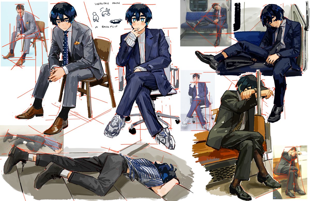 studies but i made them into my oc (corporate grief edition)