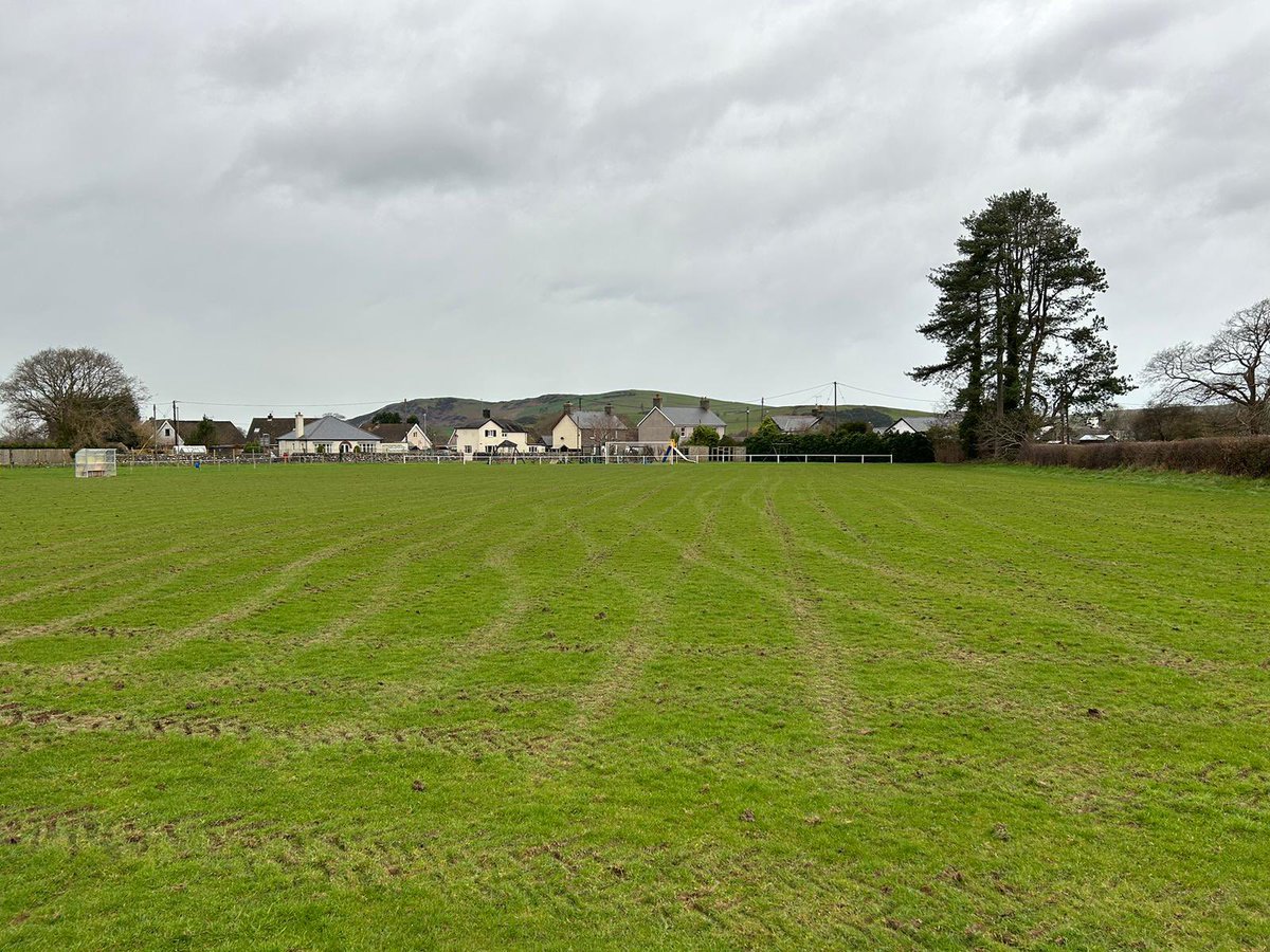 Massive thank you to Dylan Evans of Caerffynon Farm for lending some equipment to the club today! The pitch has been spiked and will be rolled later on in the week to hopefully get some games on after a wet wet winter! 

#TBFC