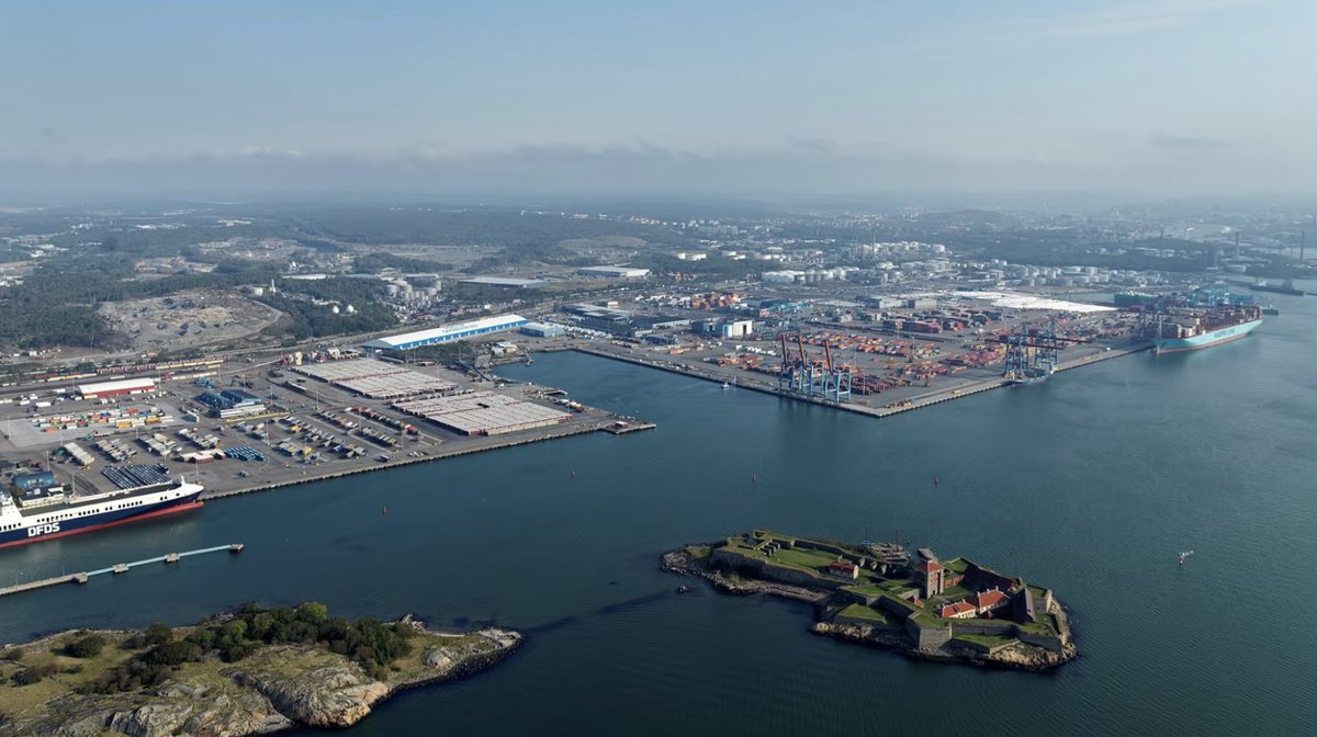 Gothenburg region titled Sweden's premier logistics location 

#GothenburgPortAuthority #PortofGothenburg

 bit.ly/3wAUcWB