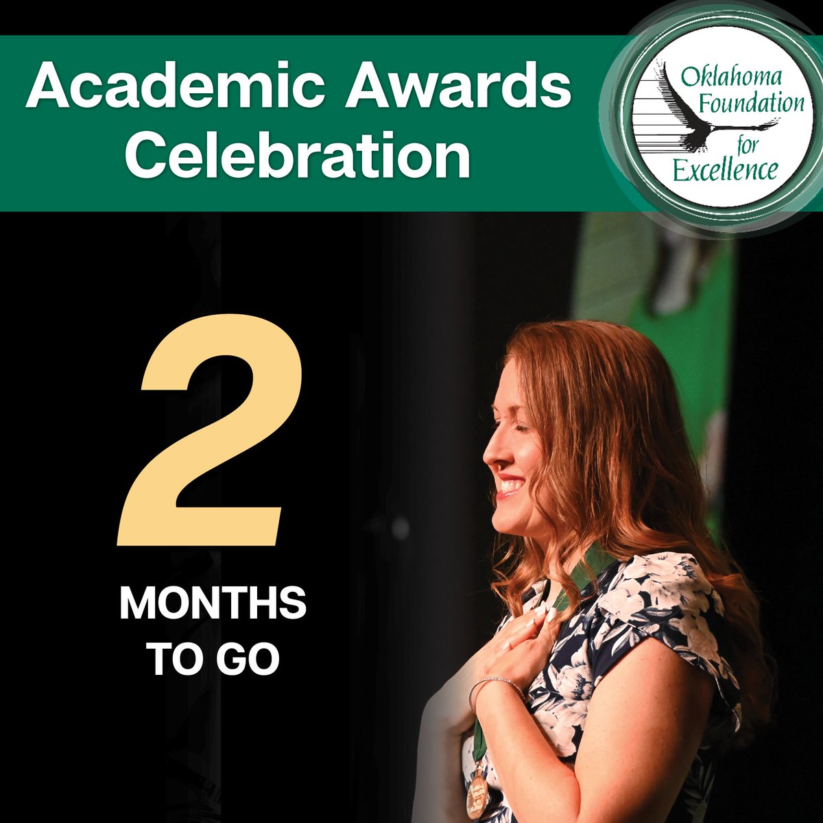 The Academic Awards Celebration is just two months away! Make plans to attend this year’s celebration, which will be held May 4 at Embassy Suites Hotel in Norman. Learn more or register at ofe.org/academic-award… #ofeawards #oklaed