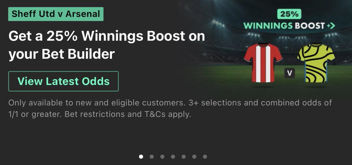 LordFootyTips's tweet photo. 👀 If this tweet gets 500+ LIKES ❤️ I’ll post my Sheffield Utd v Arsenal bet builder!!! 

£20 staked on all my bet builders this season has returned £1,022.86 profit 💰

My last two bet builders were winners… THREE IN A ROW ✅✅❔ https://t.co/7MBScQzBHx