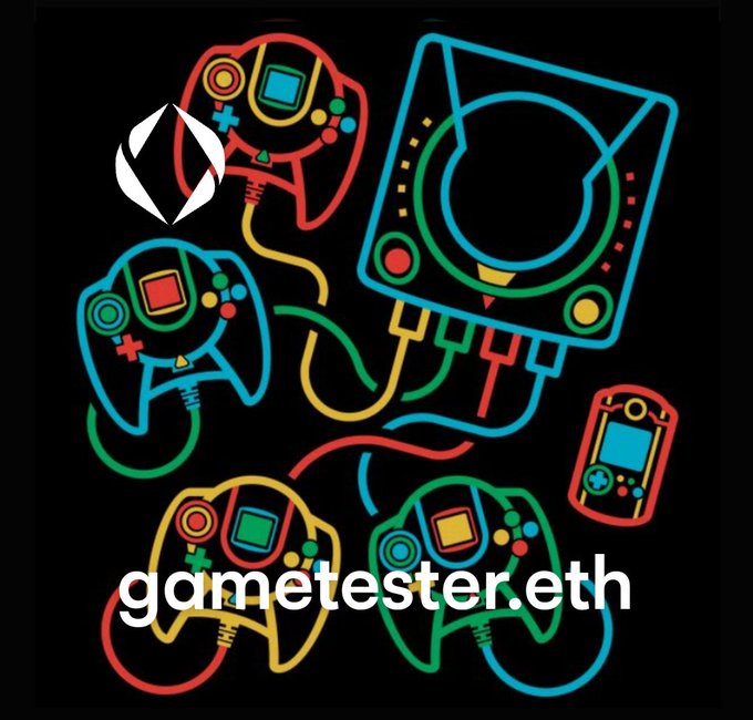 Are you the giga brain that finds the issue before the masses get a chance at game play? Thought so.
Grab your digital identity and say it proud! Ens is the future of gamer tags
Be legendary
#GameFi #GameTheory #gametester
$MANTA Satoshi Grayscale $ETH
opensea.io/assets/ethereu…