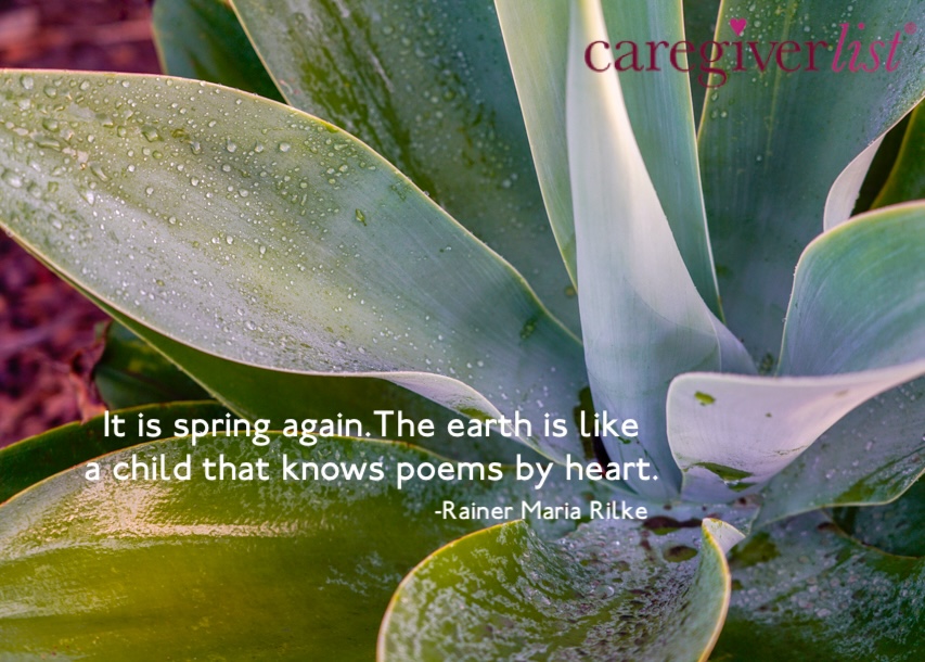 Our dear caregiver friends never fail to inspire us with their heartwarming posts! In their latest message, they welcome back Spring with open arms. 🌸 The earth awakens with poetic grace, reminiscent of a child reciting verses from memory.

#CaregiverJourney #SpringPoetry