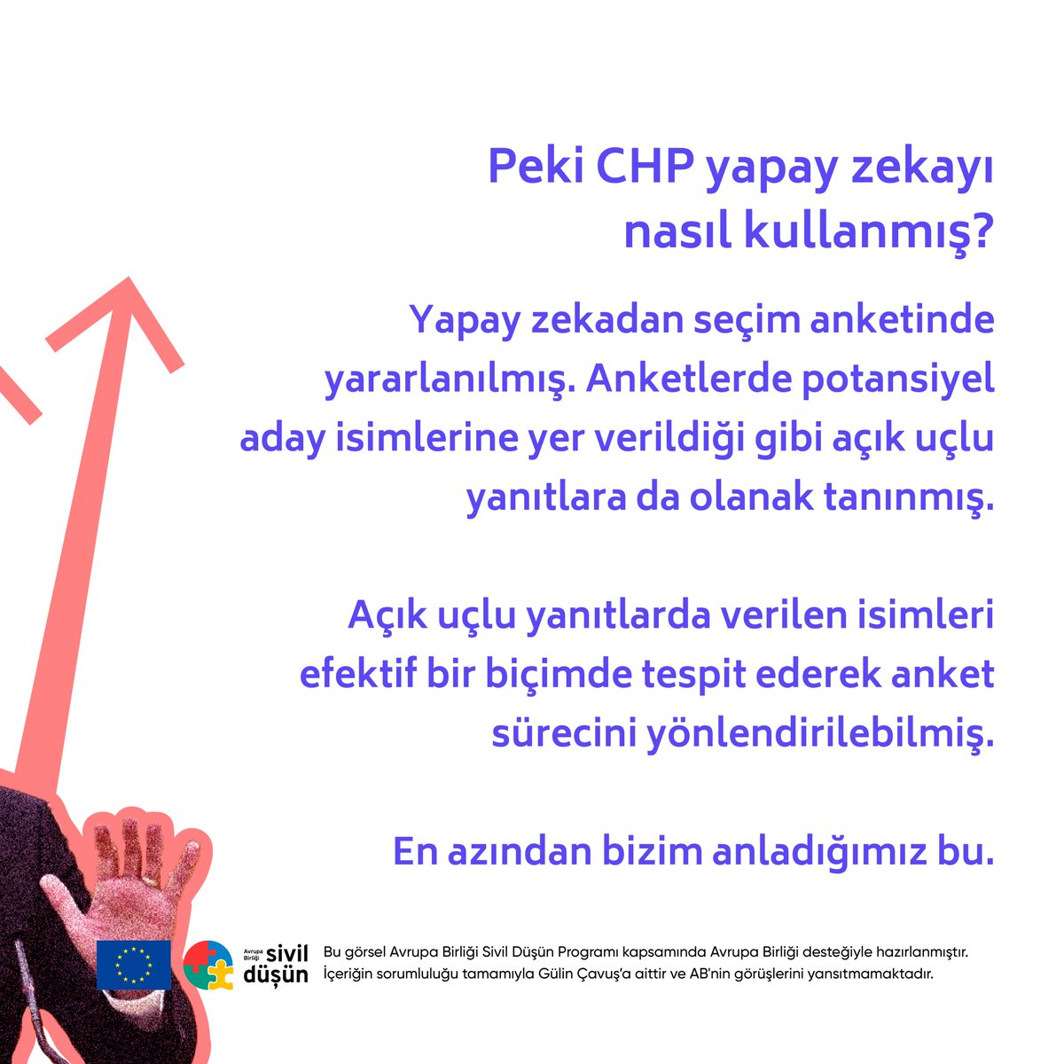 CHP aday problemini çözmek için ChatGPT'ye mi danıştı? Cevap: Hayır. @eczozgurozel aday belirleme sürecinde yapay zekadan yararlandıklarını ifade etti. CHP’nin anket çalışmaları sırasında makine öğrenmesinden faydalandığı anlaşılıyor.