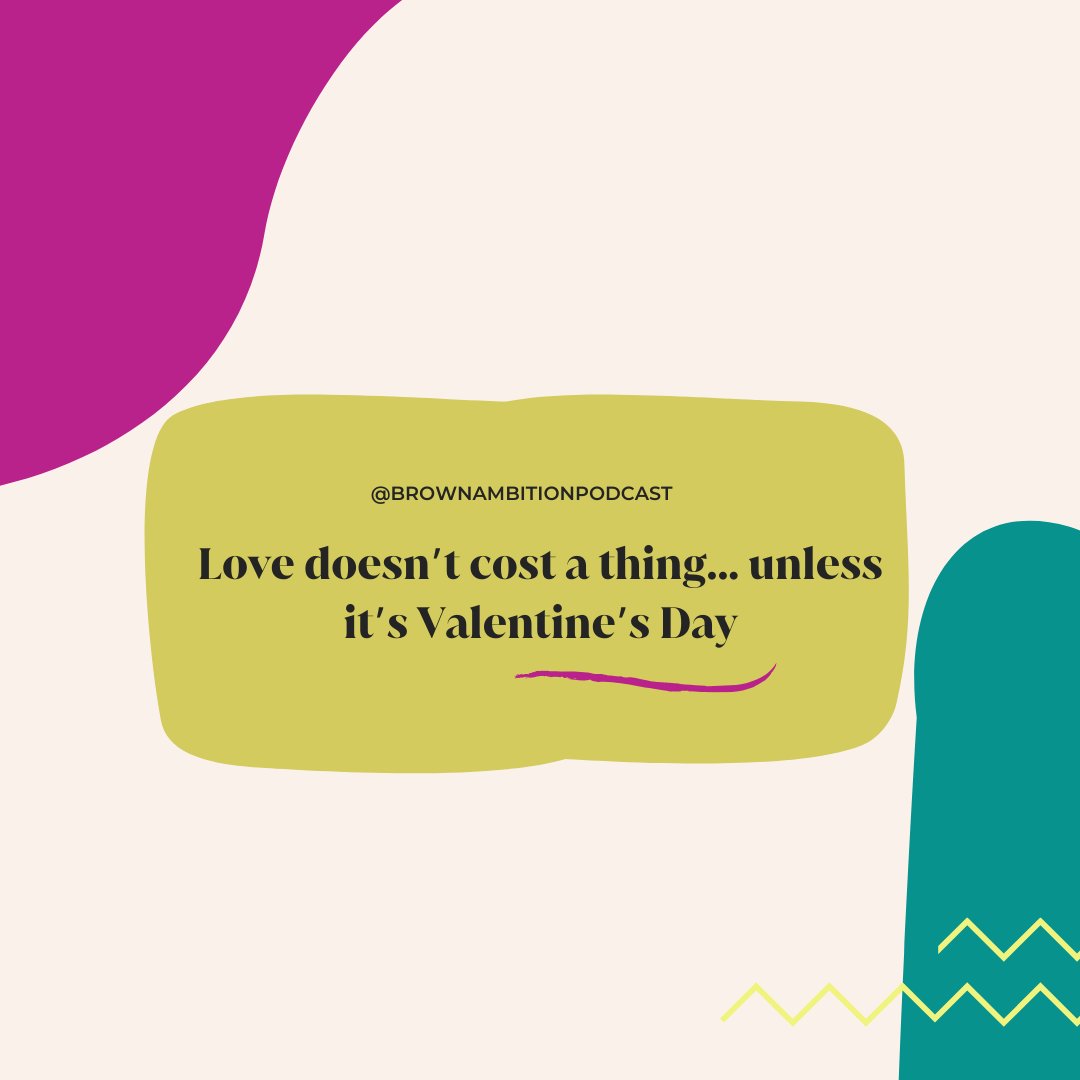 Love doesn't cost a thing💲, unless it's Valentine's Day♥️ But hey, who can put a price on love, right? Well, except for today, when apparently everyone does 💝🏷️😂