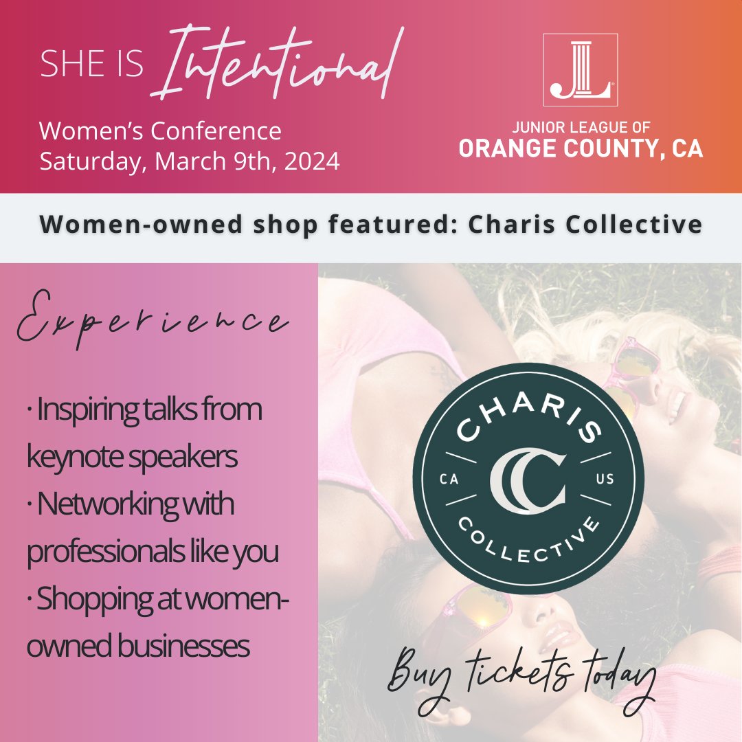 JuniorLeague_OC's tweet photo. 🌟 Discover unique treasures with Charis Collective, our featured vendor at the March 9th JLOCC She Is Intentional conference! Explore their curated collection of handcrafted goods and support artisans around the world. Join us for a day of empowerment and shopping with purpose! https://t.co/MIEa8hMmVb