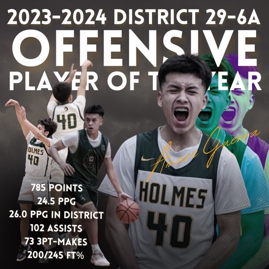 NSITE’s Amare Guerra is this year’s District 29-6A OFFENSIVE Player of the Year! Congratulation’s Amare 🔥 ⁦@NISD⁩ ⁦@CoachVargas1⁩ ⁦@SAHolmesSports⁩