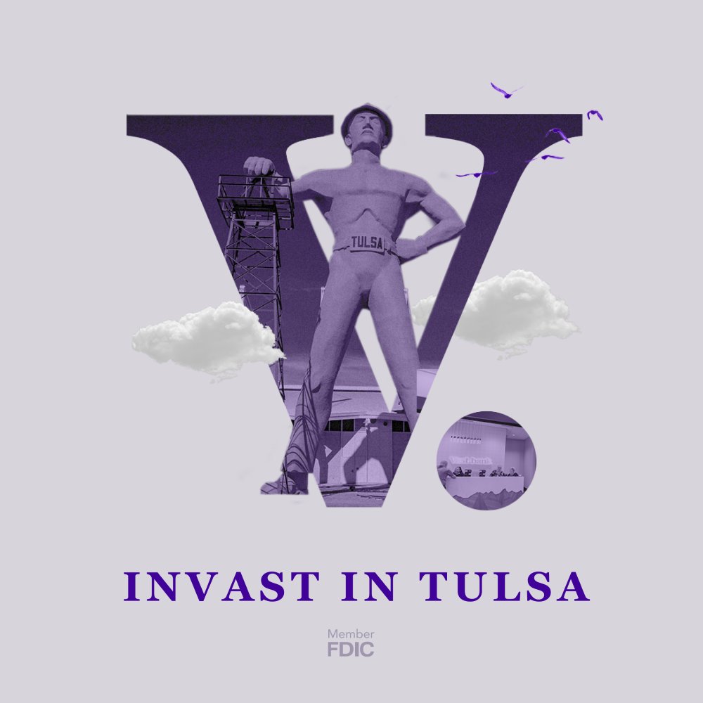 Did you know you can support Tulsa by banking with Vast? We proudly invest in our city, from community events to local businesses. 

Show your Tulsa pride. Learn more about a Vast bank account today.