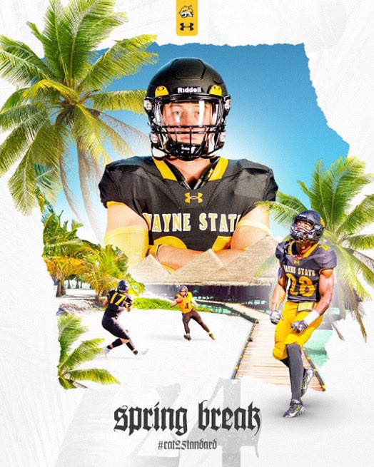 🏝️<a href="/Coach_Prosser/">Collin Prosser</a> <a href="/WayneStFootball/">Wayne State Football</a>