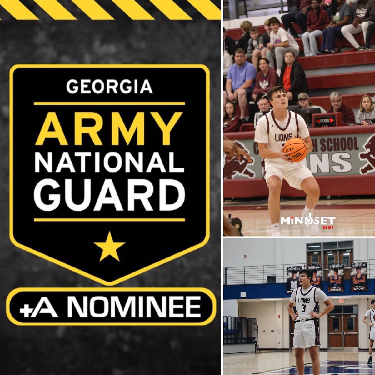 Congrats <a href="/jordan_martin06/">Jordan Martin</a> <a href="/max_young2/">Max Young</a> on being a 2024 <a href="/GeorgiaGuard/">GA National Guard</a> Positive Athlete <a href="/PositiveAthGA/">Positive Athlete</a> Nominee! 

Jordan and Max embody what this program stands for and they both live out our program standards. 

Honored to have had the opportunity to coach them. 

#PositiveAthlete