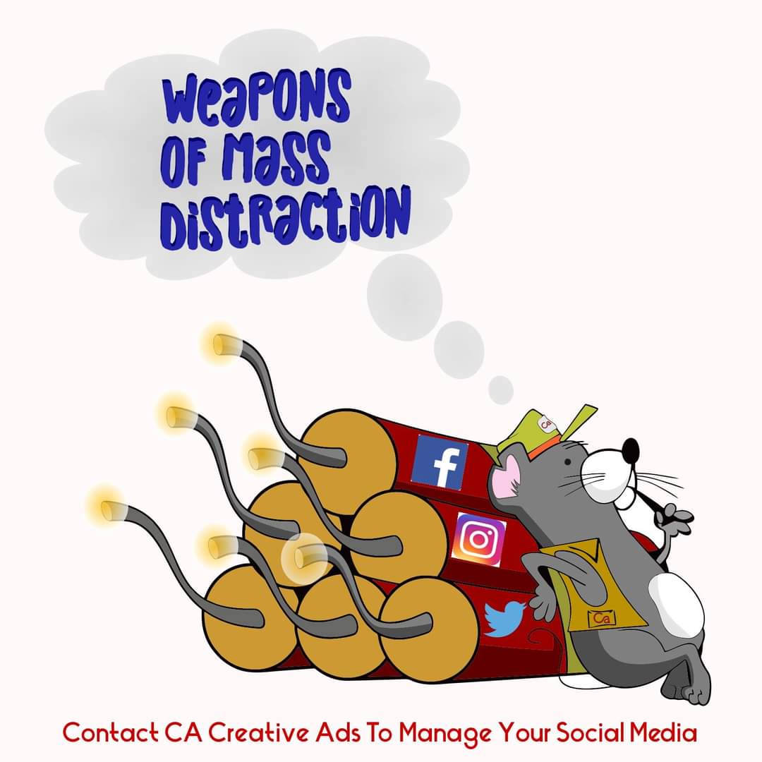 If social media is becoming too distracting and you don't have time to grow your company's social media, then contact CA Creative Ads who is available and ready to manage things for you!