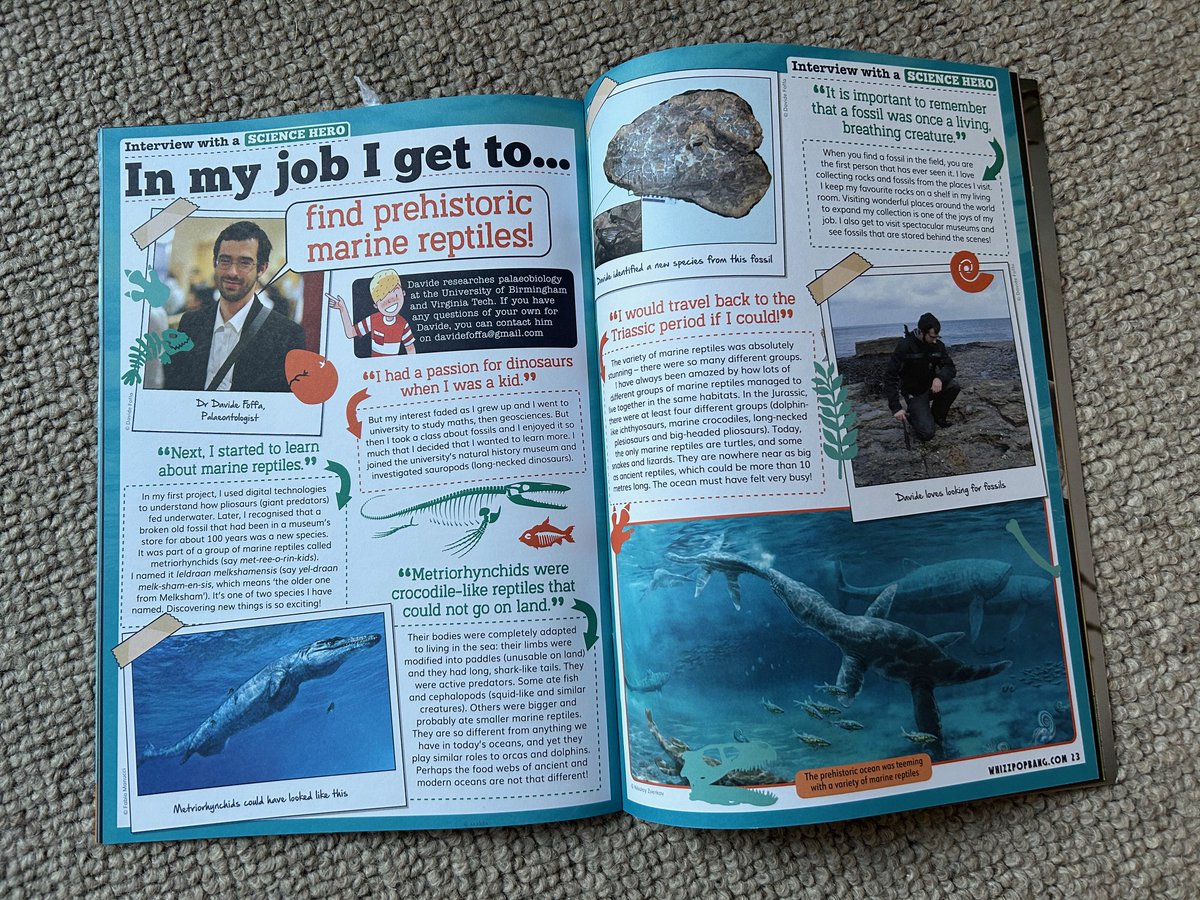 Hey look at that: @davfof getting the star treatment in the new issue of <a href="/whizzpopbangmag/">Whizz Pop Bang mag</a>!