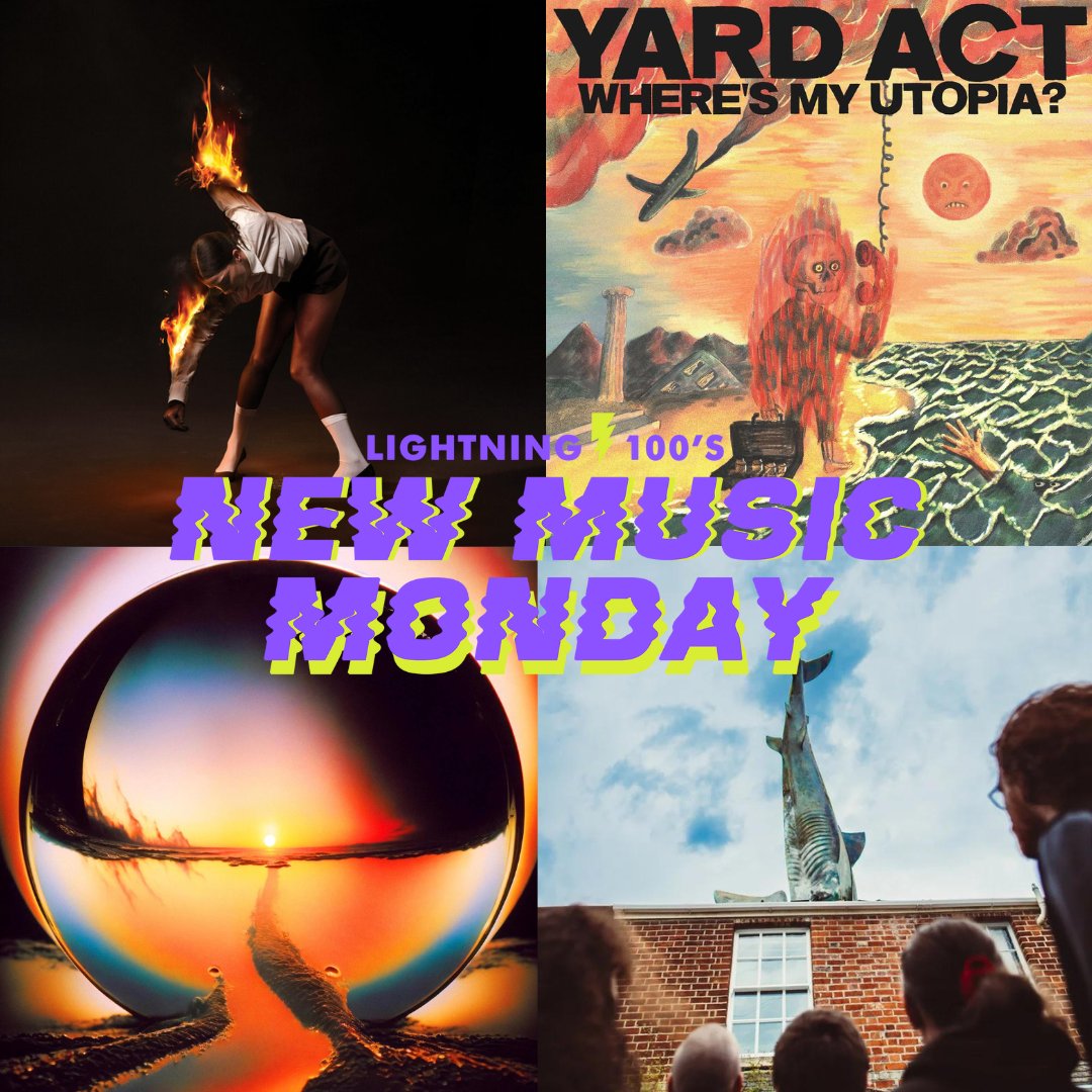 Tune in tonight at 8 pm for another exciting episode of #NewMusicMonday with @Steph_Lesher. Get ready for fresh tracks from @YardActBand, @CageTheElephant, @st_vincent, and more!