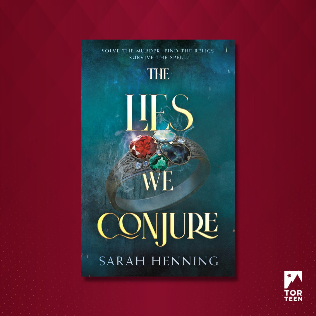 So excited to share the cover for #TheLiesWeConjure by @shhenning! Knives Out meets The Inheritance Games with magic in this supernatural thriller: 13 witches. 2 ordinary sisters. 1 locked-room murder. Art: Shane Rebenschied Design: Lesley Worrell us.macmillan.com/books/97812508…