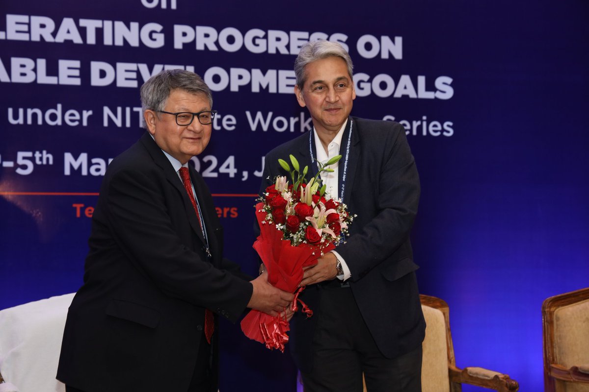The National Conference on Accelerating Sustainable Development Goals organized by @NITIAayog in partnership with host Government of Rajasthan and technical partners UNDP and UN in India, commenced in Jaipur today.