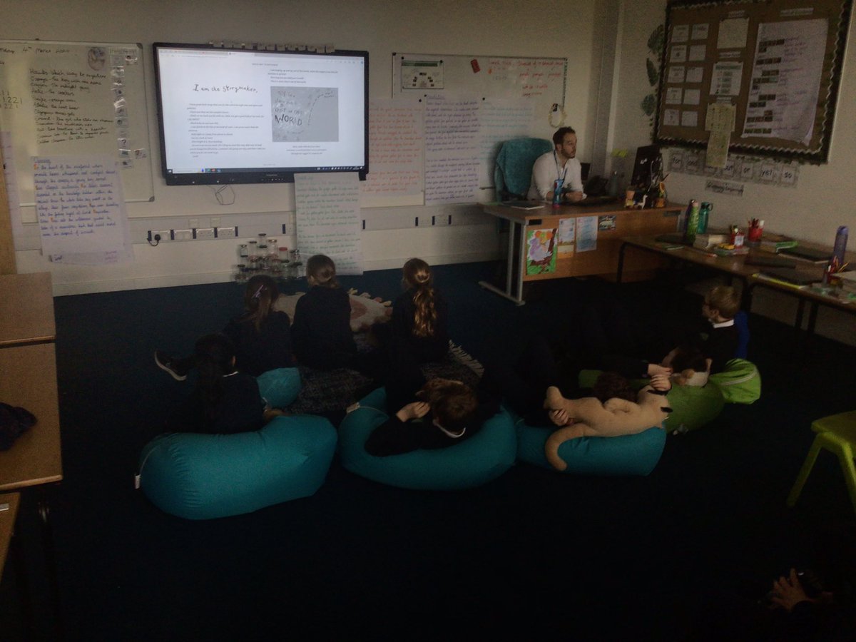 World Book Week launch: ‘Meet a Book Monday’. 
KS2 chose which book they would like to hear the first chapter of this afternoon. They went to the assigned classroom and were greeted by a surprise teacher! Lots of happy children with a new book on their wish list.