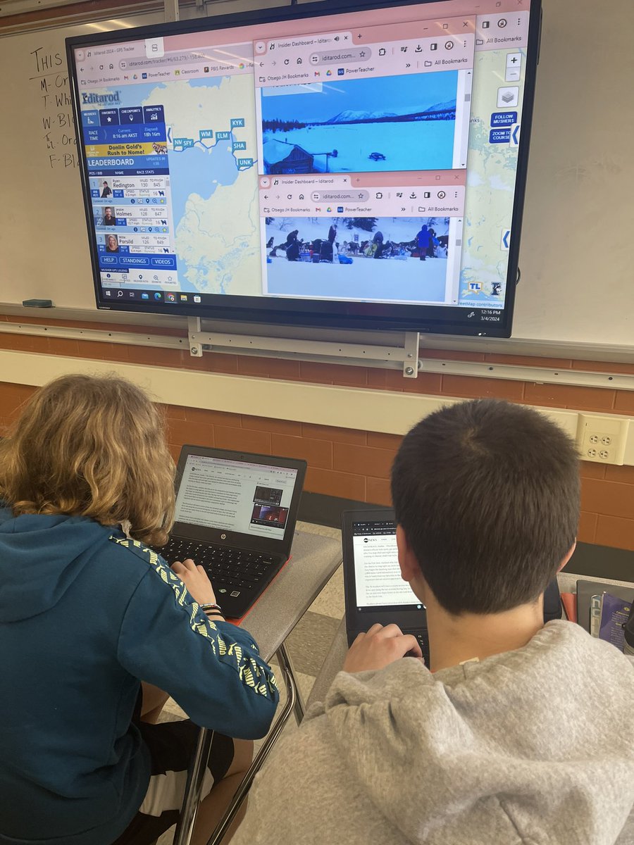 Tracking <a href="/The_Iditarod/">The Iditarod</a> while we work on counterclaims for our arguments on if dog mushing is humane.
