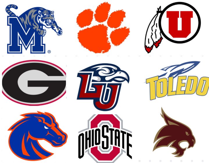 My WAY to early 2024 CFB conference champion picks AAC- Memphis ACC- Clemson BIG12- Utah SEC- Georgia C-USA- Liberty MAC- Toledo MW- Boise State BIG10- Ohio State SBC - Texas State Like, RT, & follow if your team made the list