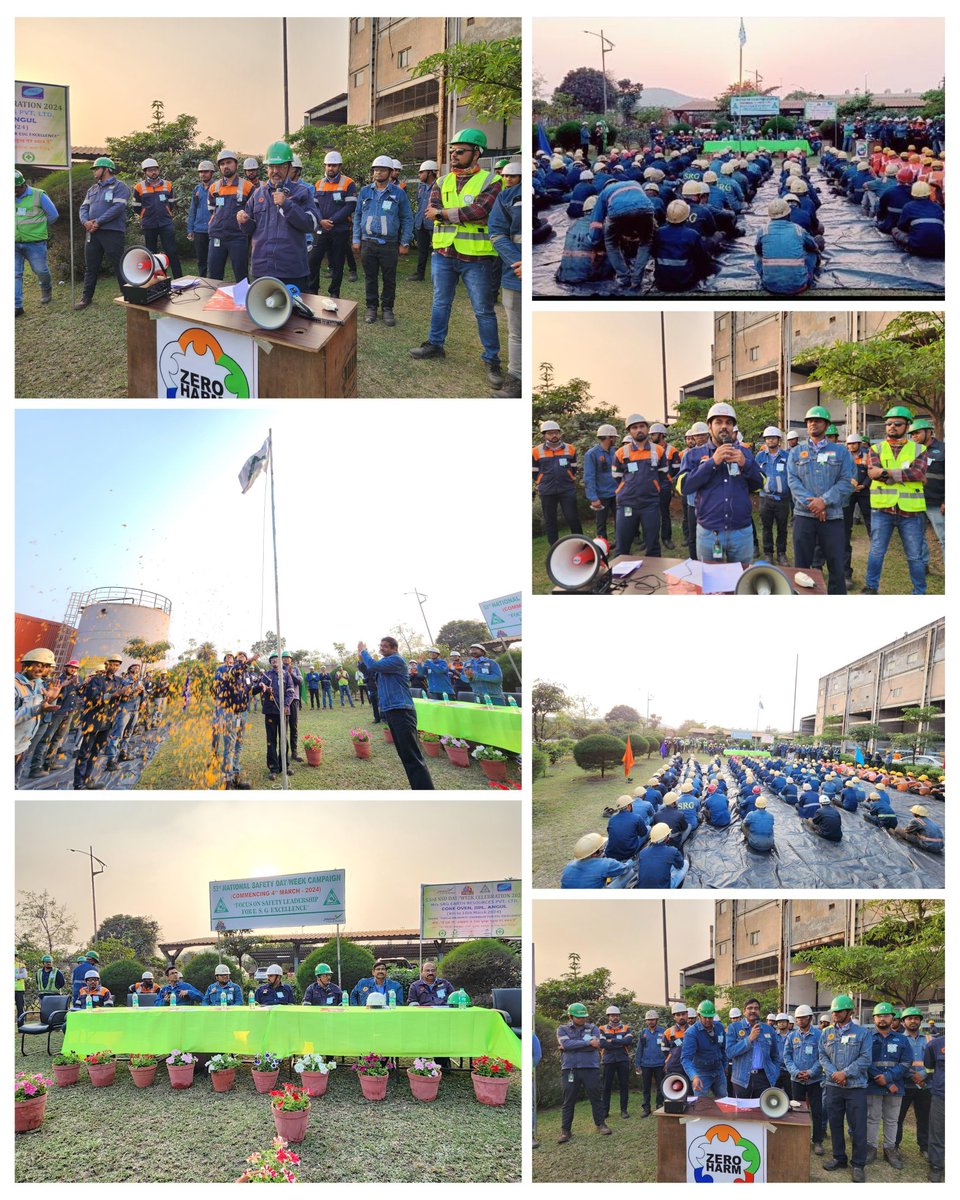 53rd #NationalSafetyDay Functions in Coke Oven Plant. @JSPLCorporate 🇮🇳🙏
