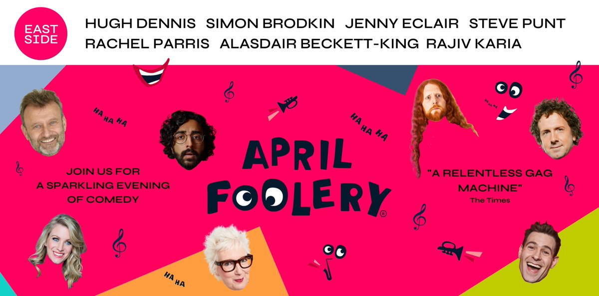 Grab your tickets now for April Foolery at the Criterion Theatre, Eastside’s annual fundraising gala featuring some of the UK’s most beloved comedians. ✨ romanroadlondon.com/events/april-f…