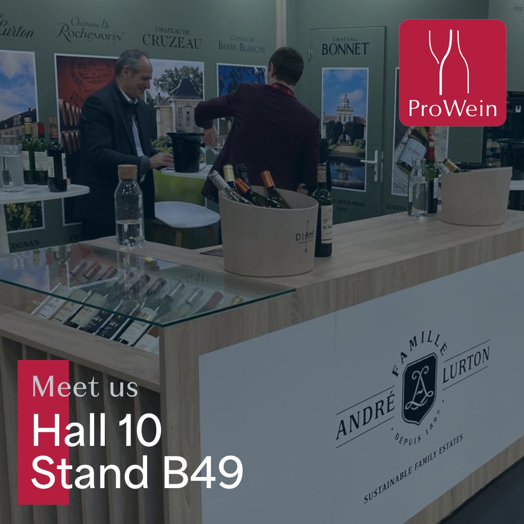 Excited to share that we will be at @ProWein in Düsseldorf from March 10-12, 2024! 🎉

Visit us at stand B49 - Hall 10 to explore our new cuvées and latest vintages. 🍷

 #prowein #cheersprowein #winebusiness #winetradefair #prowein2024