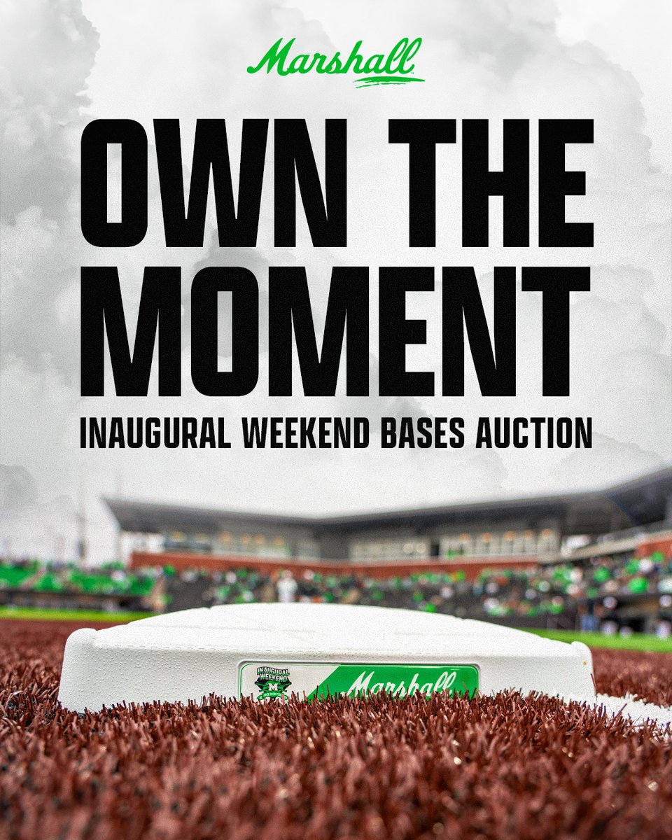 OWN THE MOMENT! Take home a piece of history today by purchasing one of the game bases used from this weekend. Auction ends Friday at 4pm! 🔗: bit.ly/OwnTheMomentJCF