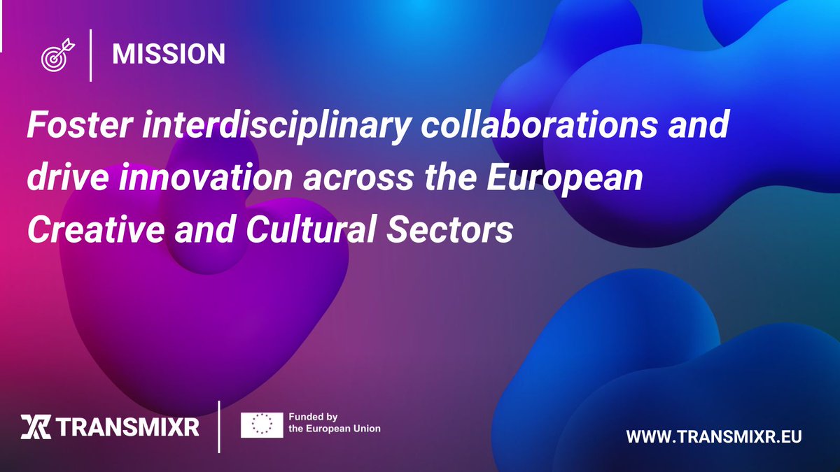 TRANSMIXR's tweet image. Join us in reshaping media through 💡 XR &amp;amp; AI tech!  #TRANSMIXR fosters collaborations across the European CCS for immersive content.

#TRANSMIXR #AI #XR