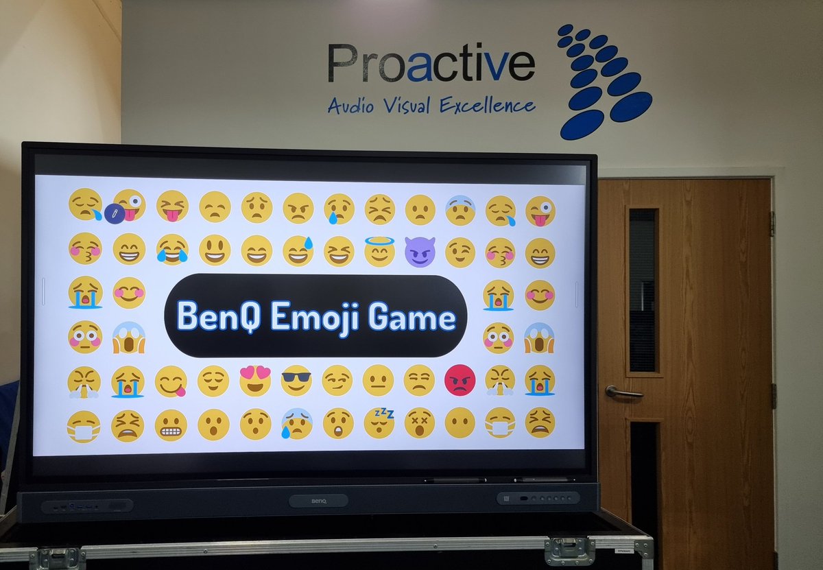 Lisa (@lisainav) on Twitter photo Spent the day with the <a href="/Proactive_AV/">Proactive Learning</a> team. Showing them the <a href="/BenQBusinessUK/">BenQ UK Business and Education Solutions π¬π§</a> RP04 and testing their emoji skills.
π§ π βοΈ π
#avtweeps #AVbrits #teamBenQ #edtech #edchat Spent the day with the <a href="/Proactive_AV/">Proactive Learning</a> team. Showing them the <a href="/BenQBusinessUK/">BenQ UK Business and Education Solutions π¬π§</a> RP04 and testing their emoji skills.
π§ π βοΈ π
#avtweeps #AVbrits #teamBenQ #edtech #edchat