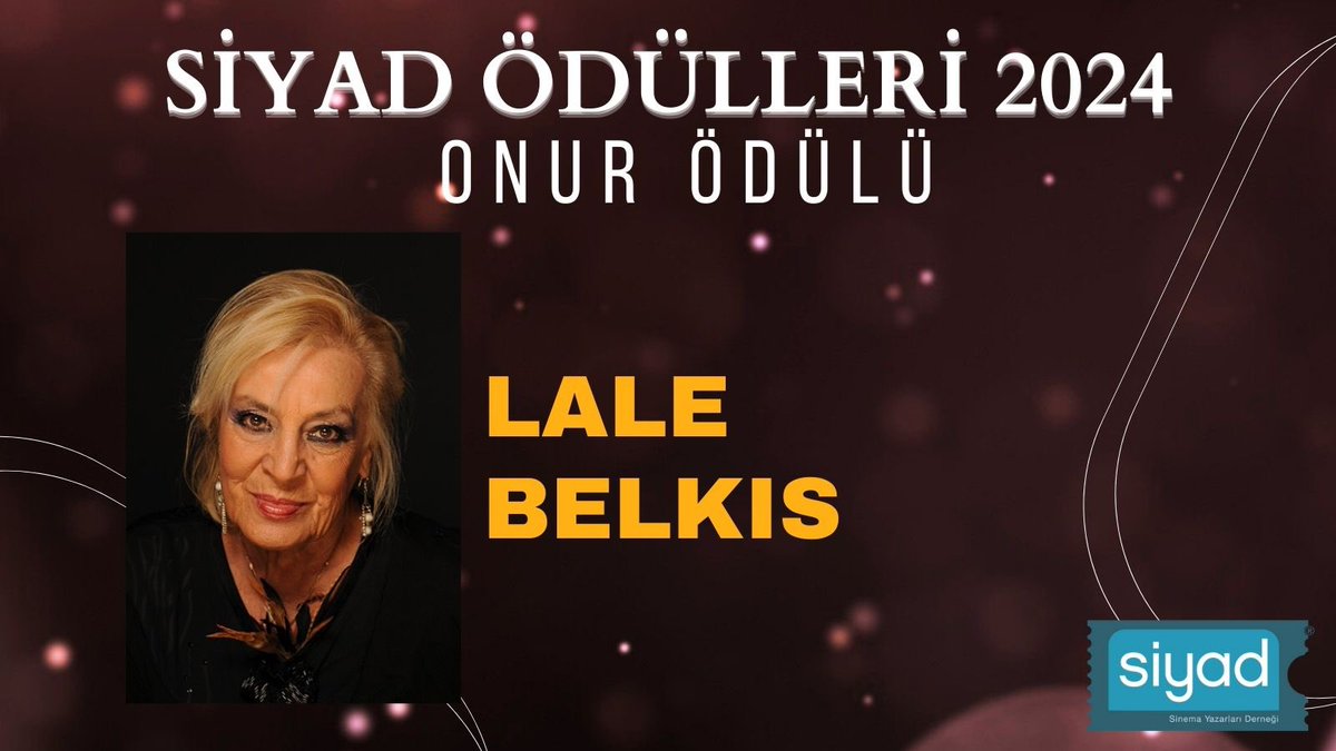 #Siyad2024
#SiyadÖdülleri56 
#LaleBelkıs