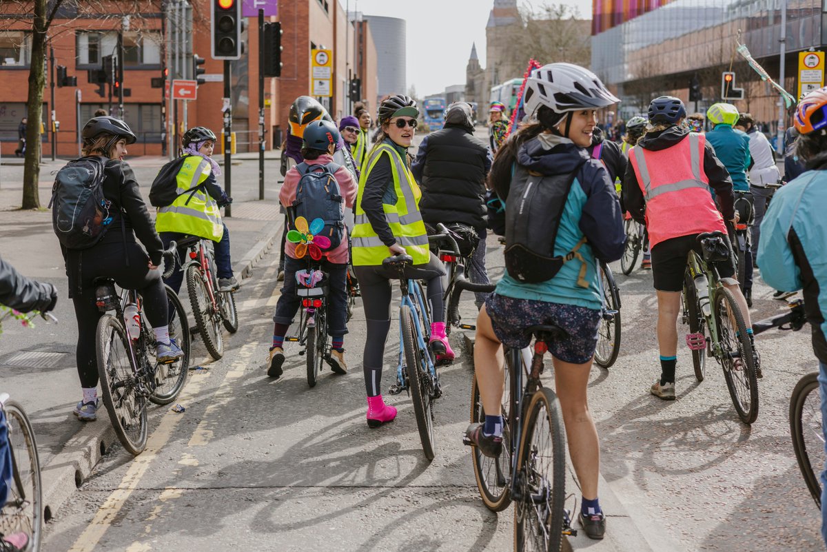 Get on your bike for International Women's Day in Cringle Park on 8 March, for a full afternoon of biking and community activities. There’s bike health checks, training, park rides, girl football and drumming workshops. Register at orlo.uk/3Ikkq #pedalmorein24