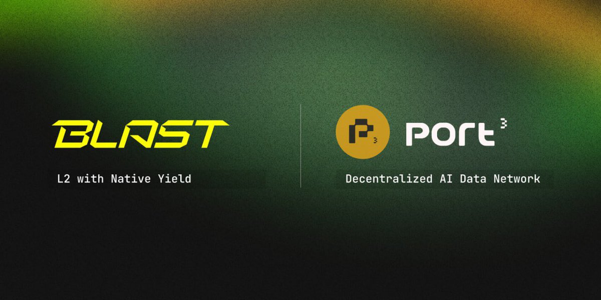 Port3Network's tweet photo. 🚀 @Port3Network is now live on @Blast_L2 Mainnet! 

As a decentralized #AI data network, we are here to offer full-spectrum data support for #Blast ecosystem:
🔸 Boost community growth with #SoQuest
🔸 Simplify on-chain interactions using #BQL language
🔸 Empower various apps through our robust data layer

Let's #blast off🔥🔥