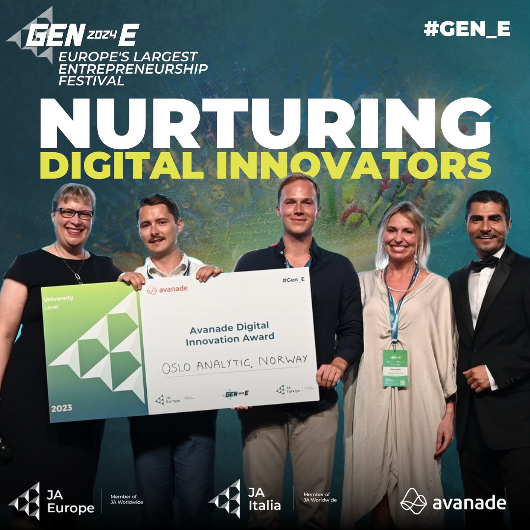 With @Avanade, we keep nurturing digital innovators.​ Once again, Avanade is investing in youth development at #Gen_E​ Join us along the way!
