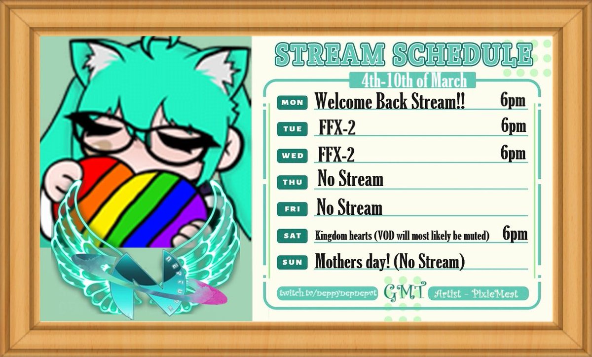NeppynepnepVT's tweet photo. Just realised the poll is going to finish at 7 but I’ll have to take the count at 5pm GMT put your votes in as I’m due my return tonight 6pm gmt!! #vtuber #streamer #welcomebackstream #VTuberEN #twitch https://t.co/20EnEZ5Nf8