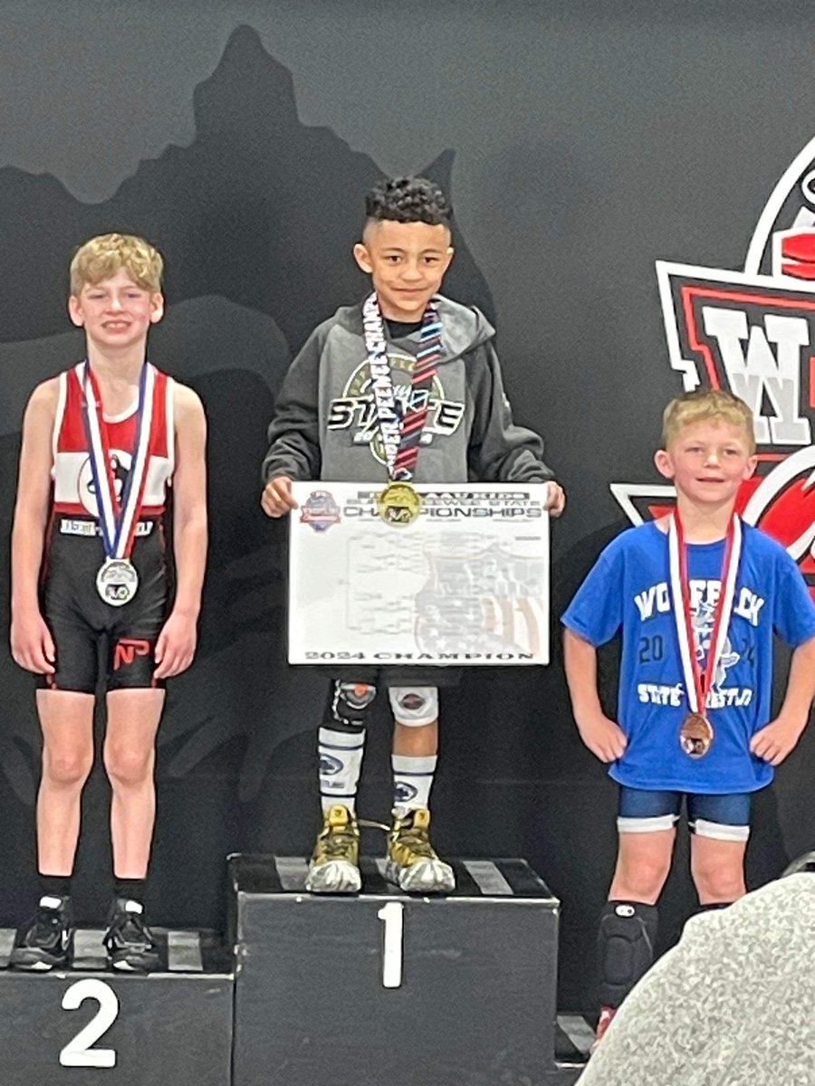Moments like these wouldn’t replace them of anything. If was fun this season watching you scrap and do your best every time out!! Proud of you Jeremiah!! 1st grade 61 pound Iowa State Champ!! He only gave up 1 point all tournament and pin his way the through tournament!!